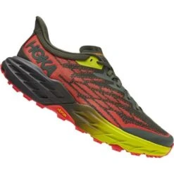 Hoka Mens Speedgoat 5 Running Shoes - Thyme Fiesta 13 Hoka Mens Speedgoat 5 Running Shoes - Thyme Fiesta -Fashion Shoe Store Hoka Speedgoat5 ThymeFiesta 2