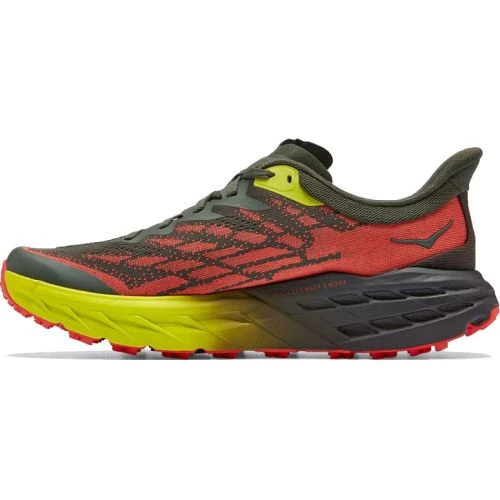 Hoka Mens Speedgoat 5 Running Shoes - Thyme Fiesta 5 Hoka Mens Speedgoat 5 Running Shoes - Thyme Fiesta - Image 3