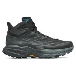 Hoka Speedgoat 5 Mid GTX Waterproof Walking Boots - Black Black -Fashion Shoe Store Hoka Speedgoat5MidGTX Black 7 21