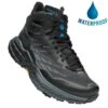 Hoka Speedgoat 5 Mid GTX Waterproof Walking Boots - Black Black -Fashion Shoe Store Hoka Speedgoat5MidGTX Black MAIN 1