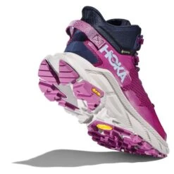 Hoka Womens Trail Code Walking Boots - Beautyberry Harbor Mist -Fashion Shoe Store Hoka TrailCode Beautyberry 4 7