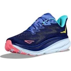 Hoka Womens Clifton 9 Running Shoes - Bellweather Blue Ceramic 10 Hoka Womens Clifton 9 Running Shoes - Bellweather Blue Ceramic -Fashion Shoe Store Hoka WClifton9 BBCRM 3 7