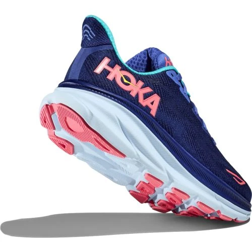 Hoka Womens Clifton 9 Running Shoes - Bellweather Blue Ceramic 7 Hoka Womens Clifton 9 Running Shoes - Bellweather Blue Ceramic - Image 5