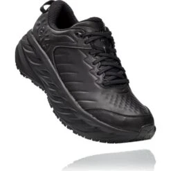 Hoka Mens Bondi SR Trainer - Black Black