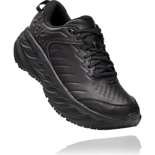 Hoka Mens Bondi SR Trainer - Black Black 3 Hoka Mens Bondi SR Trainer - Black Black