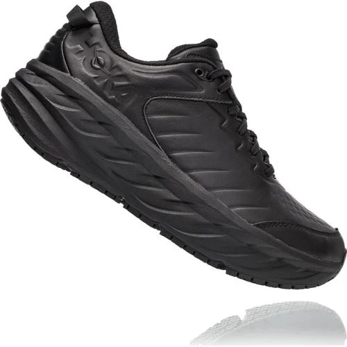 Hoka Mens Bondi SR Trainer - Black Black 5 Hoka Mens Bondi SR Trainer - Black Black - Image 3
