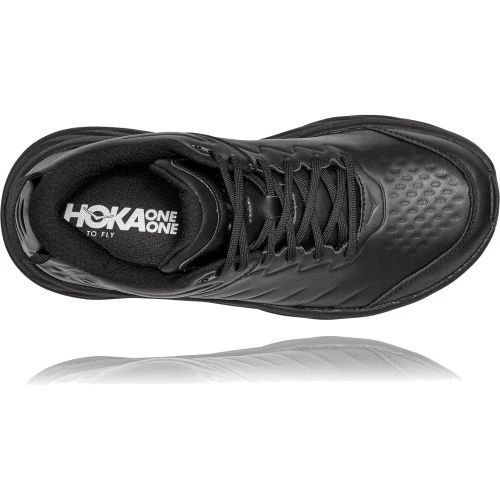 Hoka Mens Bondi SR Trainer - Black Black 8 Hoka Mens Bondi SR Trainer - Black Black - Image 6