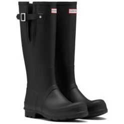 Hunter Mens Original Side Adjustable Boots - Black -Fashion Shoe Store Hunter MOriginalSideAdj Black 2 7
