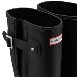 Hunter Mens Original Side Adjustable Boots - Black -Fashion Shoe Store Hunter MOriginalSideAdj Black 5 7