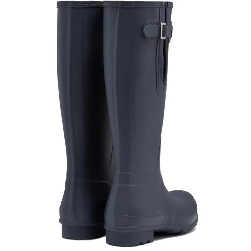 Hunter Mens Original Side Adjustable Boots - Navy 6 Hunter Mens Original Side Adjustable Boots - Navy - Image 4