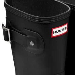 Hunter Mens Original Short Wellies Rain Boots - Black -Fashion Shoe Store Hunter OriginalShortMens Black 5 7