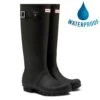 Hunter Mens New Original Tall Wellies Rain Boots - Black 2 Hunter Mens New Original Tall Wellies Rain Boots - Black -Fashion Shoe Store Hunter OriginalTall Black 2NEW