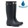 Hunter Mens New Original Tall Wellies Rain Boots - Navy -Fashion Shoe Store Hunter OriginalTall Navy 1NEW