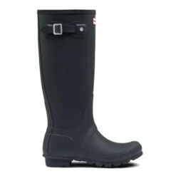 Hunter Mens New Original Tall Wellies Rain Boots - Navy -Fashion Shoe Store Hunter OriginalTall Navy 2 7