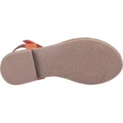 Hush Puppies Womens Annabelle Sandals - Coral -Fashion Shoe Store HushPuppies Annabelle Coral 3 6