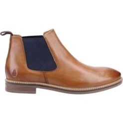 Hush Puppies Mens Blake Chelsea Boots - Tan 7 Hush Puppies Mens Blake Chelsea Boots - Tan -Fashion Shoe Store HushPuppies Blake Tan 4 7