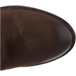 Hush Puppies Womens Bonnie Mid Calf Leather Boots - Brown -Fashion Shoe Store HushPuppies BonnieMid BrownRT 3 8