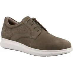 Hush Puppies Mens Brett Shoes - Khaki