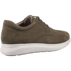 Hush Puppies Mens Brett Shoes - Khaki -Fashion Shoe Store HushPuppies Brett Khaki 2 6