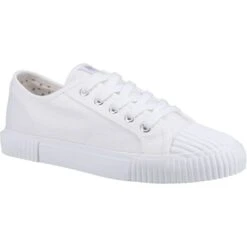 Hush Puppies Womens Brooke Trainers - White