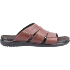 Hush Puppies Mens Cameron Sandals - Brown -Fashion Shoe Store HushPuppies Cameron Brown 4 7