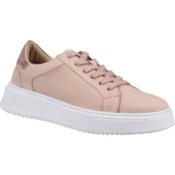 Hush Puppies Womens Camille Trainers - Blush