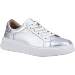 Hush Puppies Womens Camille Trainers - Silver