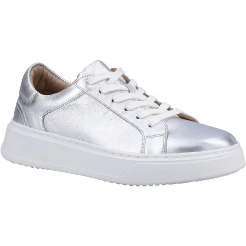 Hush Puppies Womens Camille Trainers - Silver 3 Hush Puppies Womens Camille Trainers - Silver