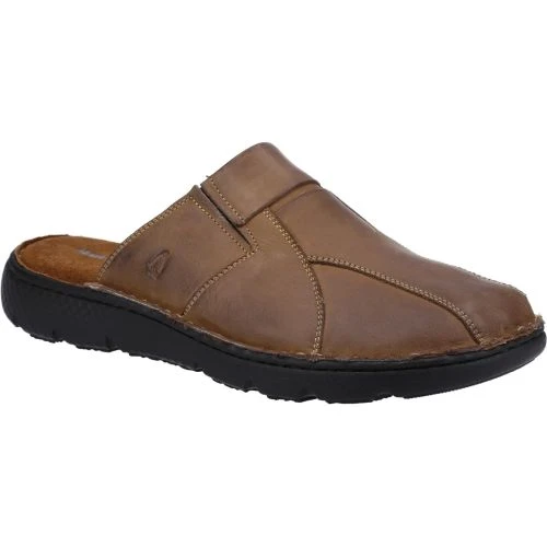 Hush Puppies Mens Carson Clogs - Brown 4 Hush Puppies Mens Carson Clogs - Brown - Image 2