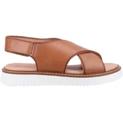 Hush Puppies Womens Clarissa Sandals - Tan -Fashion Shoe Store HushPuppies Clarissa Tan 4 6