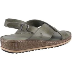 Hush Puppies Womens Elena Sandals - Olive 8 Hush Puppies Womens Elena Sandals - Olive -Fashion Shoe Store HushPuppies Elena Olive 3 6