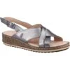 Hush Puppies Womens Elena Sandals - Pewter -Fashion Shoe Store HushPuppies Elena Pewter 2 6