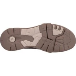 Hush Puppies Mens Fletcher Wide Fit Shoes - Coffee -Fashion Shoe Store HushPuppies Fletcher Coffee 3 5