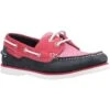 Hush Puppies Womens Hattie Boat Shoes - Pink Navy -Fashion Shoe Store HushPuppies Hattie PinkNavy 1 6