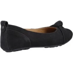 Hush Puppies Womens Jada Ballerina Pumps - Black -Fashion Shoe Store HushPuppies Jada Black 2 7