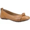 Hush Puppies Womens Jada Ballerina Pumps - Tan -Fashion Shoe Store HushPuppies Jada Tan 1 7
