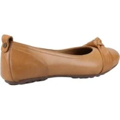 Hush Puppies Womens Jada Ballerina Pumps - Tan 8 Hush Puppies Womens Jada Ballerina Pumps - Tan -Fashion Shoe Store HushPuppies Jada Tan 2 7
