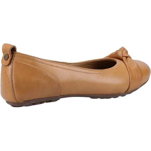 Hush Puppies Womens Jada Ballerina Pumps - Tan 5 Hush Puppies Womens Jada Ballerina Pumps - Tan - Image 3
