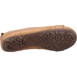 Hush Puppies Womens Jada Ballerina Pumps - Tan 9 Hush Puppies Womens Jada Ballerina Pumps - Tan -Fashion Shoe Store HushPuppies Jada Tan 3 7