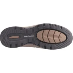 Hush Puppies Mens Jasper Slip On Shoes - Tan Nubuck -Fashion Shoe Store HushPuppies Jasper Tan 4 5