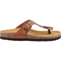 Hush Puppies Womens Kayla Sandals - Tan -Fashion Shoe Store HushPuppies Kayla Tan 4 6