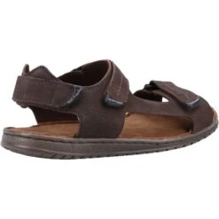 Hush Puppies Mens Neville Sandals - Brown -Fashion Shoe Store HushPuppies Neville Brown 2 7