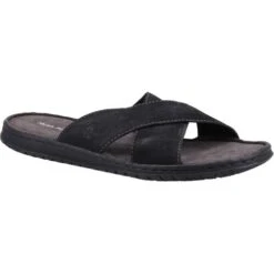 Hush Puppies Mens Nile Sandals - Black -Fashion Shoe Store HushPuppies Nile Black 1 7