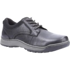 Hush Puppies Mens Olson Shoes - Black