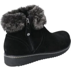Hush Puppies Womens Penny Warm Lined Ankle Boot - Black 9 Hush Puppies Womens Penny Warm Lined Ankle Boot - Black -Fashion Shoe Store HushPuppies Penny Black 2 7