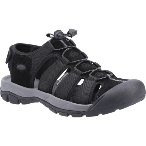 Hush Puppies Mens Peru Sandals - Black 3 Hush Puppies Mens Peru Sandals - Black
