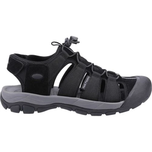 Hush Puppies Mens Peru Sandals - Black 4 Hush Puppies Mens Peru Sandals - Black - Image 2
