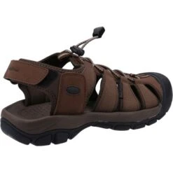 Hush Puppies Mens Peru Sandals - Brown 9 Hush Puppies Mens Peru Sandals - Brown -Fashion Shoe Store HushPuppies Peru Brown 2 7