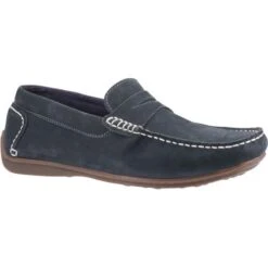 Hush Puppies Mens Roscoe Loafers - Navy