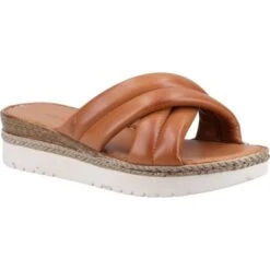 Hush Puppies Womens Samira Sandals - Tan
